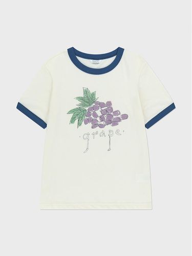 Podo Ringer Tee_Cream - nuuanu - Modalova