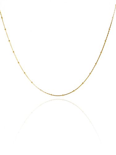 Silver925] TB009 mini ball chain necklace - TOU - Modalova