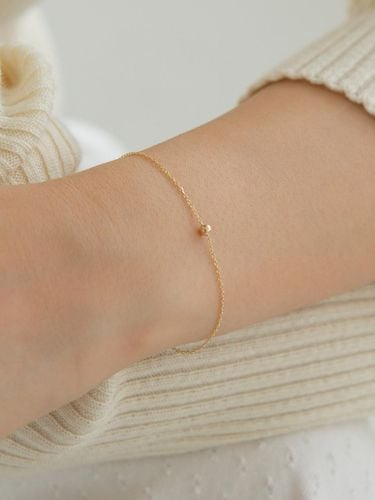 K One Point Mini Ball Bracelet (14k ) #BR05 - LUNNE - Modalova