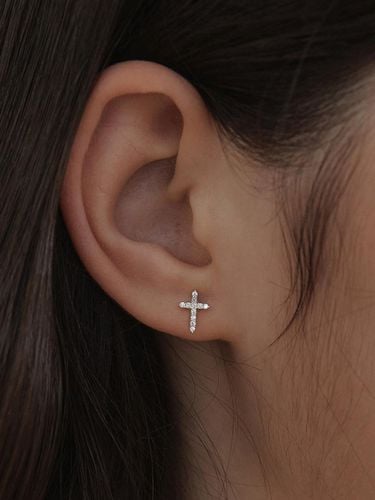 Holy Cross Earring EC3128 - TATIANA - Modalova