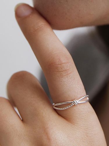 Silver 925) Eternal Loop Ring CR1847 - TATIANA - Modalova