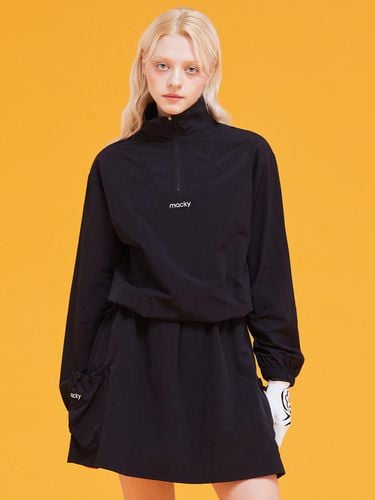 Patch Sling Zip-Up Anorak Set-Up Black - macky - Modalova