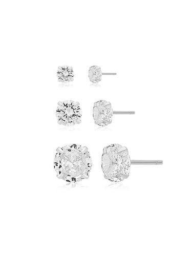 Silver925] NC005 Brilliant Cubic Earrings - TOU - Modalova