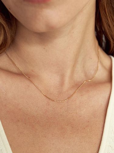 K Twisted 0.5 Box Chain Necklace (14k ) #LHN - LUNNE - Modalova