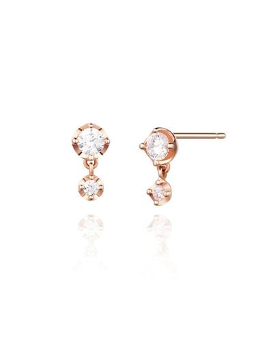 K Cubic Earring SA24D23F - STONEHENgE - Modalova