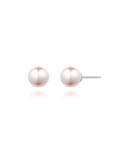 Silver pearl earring SA24D01E - STONEHENgE - Modalova