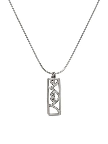 Harmonic necklace - silver - nff - Modalova