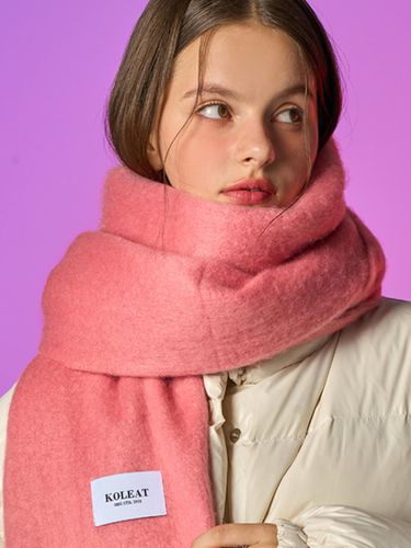 Winter Heat Double-Sided Insulation Plain Scarf [P - KOLEAT - Modalova