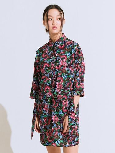 Yongo dancheong shirt dress_black / SF / Y3SFDR01B - YUGADANG - Modalova