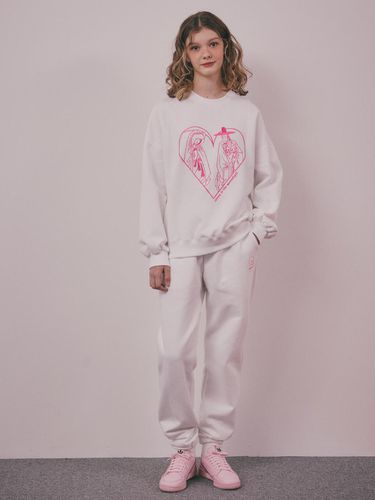 Lovers in the moonlight_sweat pants_white / FW/ Y3 - YUGADANG - Modalova