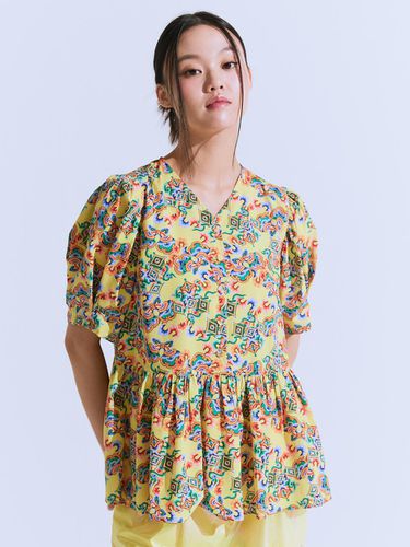 Summer collection] Chilbo blouse yellow - YUGADANG - Modalova