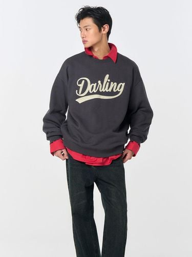 MAN Darling Oversized-Fit Fleece Sweatshirt [CHARC - GENERAL IDEA - Modalova