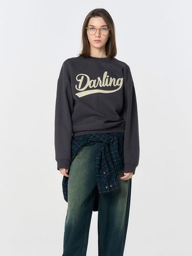 Darling Oversized-Fit Napping Sweatshirt [CHARCOAL - GENERAL IDEA - Modalova