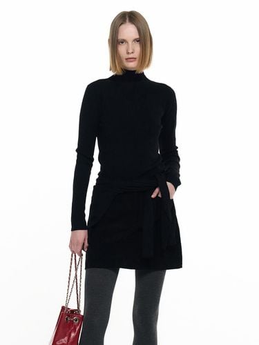 Superfine wool half-neck pullover [BLACK] / WBD4L0 - GENERAL IDEA - Modalova