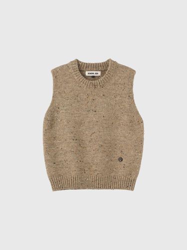 Ultrasound Crew Neck Vest [BEIGE] / WBD4L06561 - GENERAL IDEA - Modalova