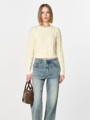 Heart Cable Pullover [IVORY] / WBD4L05559 - GENERAL IDEA - Modalova