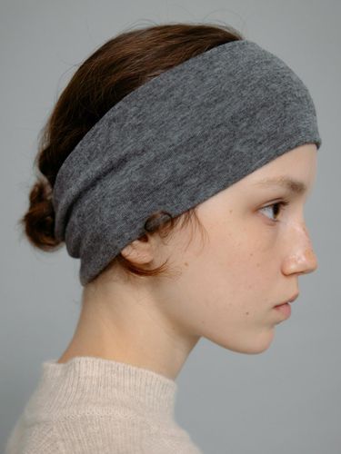 WOOL BLEND JERSEY HAIR BAND - Carriere - Modalova