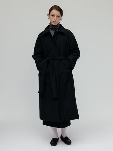 DOWN BALMACAAN LONG COAT - BLACK - Carriere - Modalova