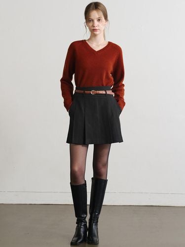 Nova Brick Wool Knit Pullover - L’autre de min - Modalova