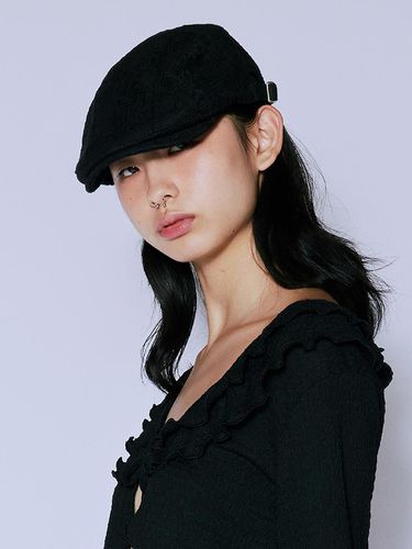 LACE HUNTING CAP_BLACK - NIIER NOR - Modalova