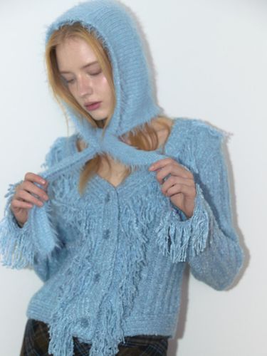 BABY ANGEL HOODIE HAT (LIGHT BLUE) - ASURA - Modalova