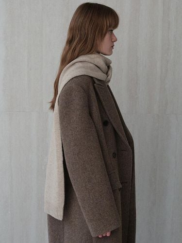 Knitted muffler cape (3colors) - LE - Modalova