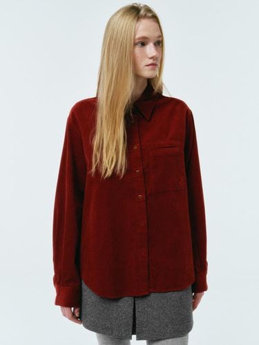 Classical Corduroy Shirt (MAEDSH01MRD) - marieclaire - Modalova