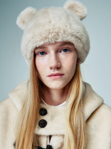 Teddy Bear Fur Hat (MOEDHT03MIV) - marieclaire - Modalova