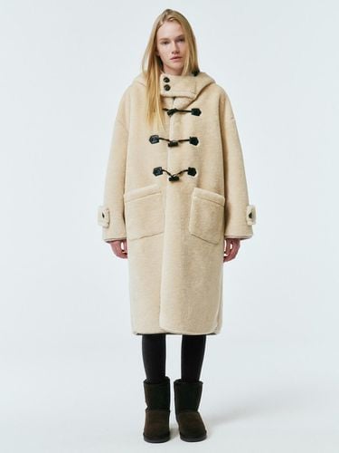 Teddy Bear Long Toggle Coat (MAEDCT04MIV) - marieclaire - Modalova