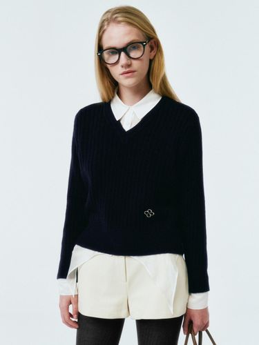 V-neck Classic Line Knitwear (MAEDKN10MNY) - marieclaire - Modalova