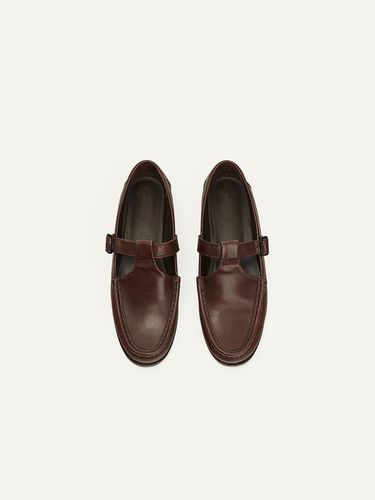 PF24 Urban T - strap Loafer Cocoa - KINDERSALMON - Modalova