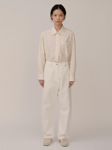 PF24 Giny Cotton Pants Off - White - KINDERSALMON - Modalova