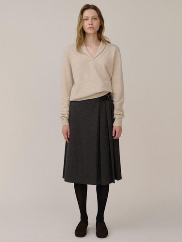 PF24 Wool Skirt Charred - KINDERSALMON - Modalova