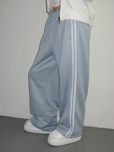 LACE LINE TRACK PANTS_SKY - CRANK - Modalova