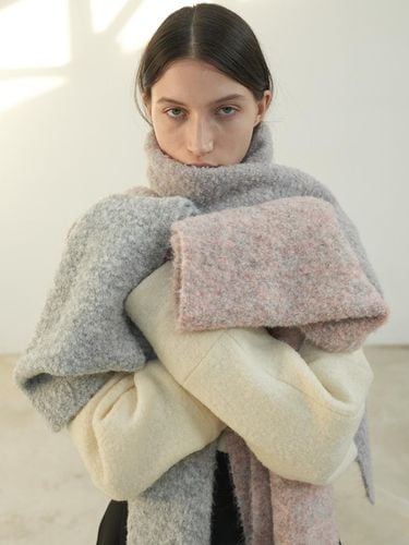 BOUCLE WOOL MUFFLER / 3COLOR - PAUL&ALICE - Modalova