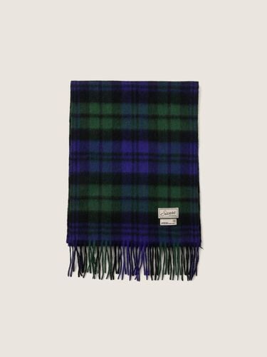 Tartan Cashmere100 Muffler (Green) - sienne - Modalova