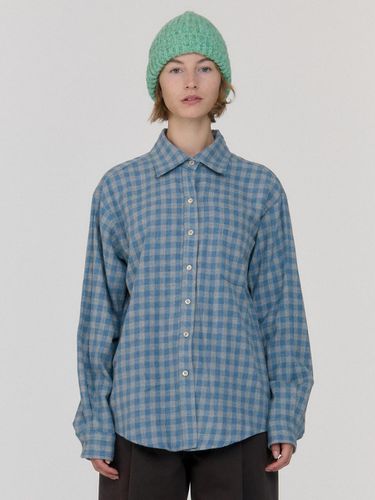 Baker Check Shirt (Blue) - sienne - Modalova