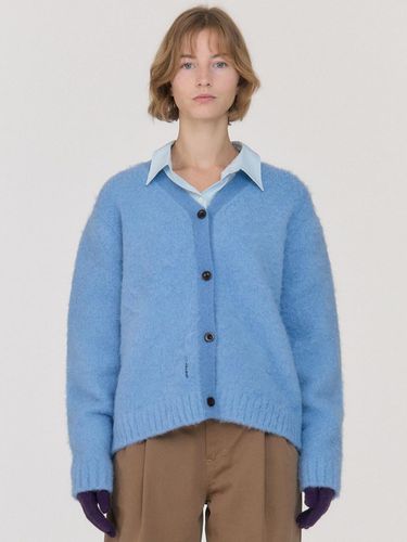 Paul hairy Cardigan (Blue) - sienne - Modalova