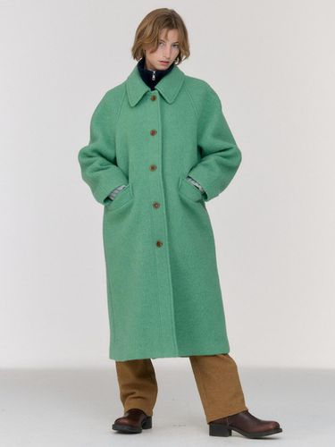 Grandma Color Wool Coat (Mint) - sienne - Modalova