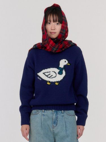 Ugly Wool 100 Knit (Navy) - sienne - Modalova