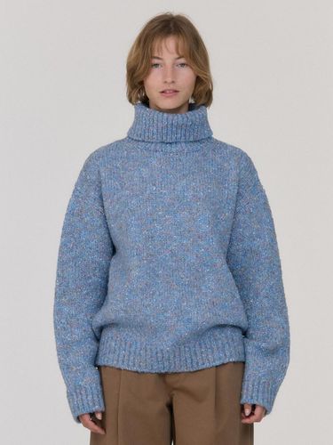 Oslo Turtleneck Knit (Blue) - sienne - Modalova