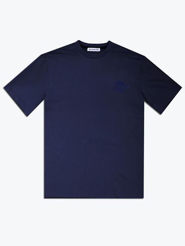 Symbol Print Semi Over T - Shirt NAVY - COMSPACE1980 - Modalova