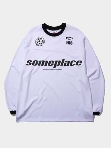 Sports Jersey Oversized Multi Logo Round Neck Unif - SOMEPLACE - Modalova