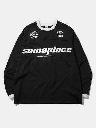 Sports Jersey Oversized Multi Logo Round Neck Unif - SOMEPLACE - Modalova