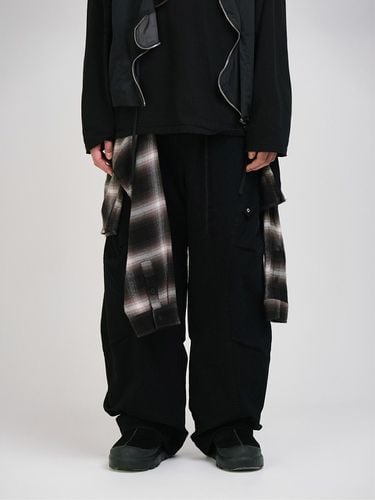 CHECK WRAP DETACHABLE PANTS_BK - Cord. - Modalova