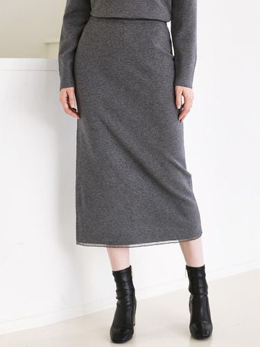 BANDING Hem Coloring H Line Knit Skirt_3color JFFS - JUARR - Modalova