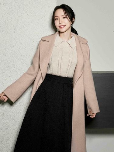 Cashmere A line Handmade coat GPBA0CT331 - JJ JIGOTT - Modalova