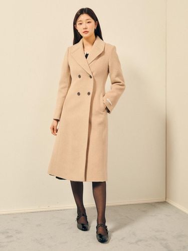 Cashmere wide collar double long coat GPBA0CTJ41 - JJ JIGOTT - Modalova