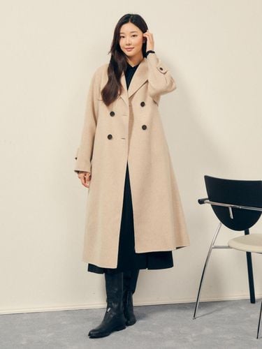 Cashmere wide collar double coat GPBA0CTJ91 - JJ JIGOTT - Modalova