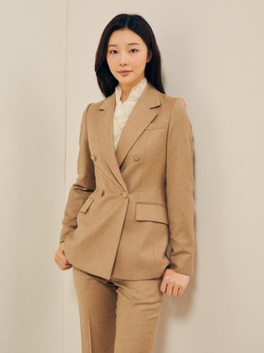 Slim fit wool double bust jacket GPBA0JK321 - JJ JIGOTT - Modalova